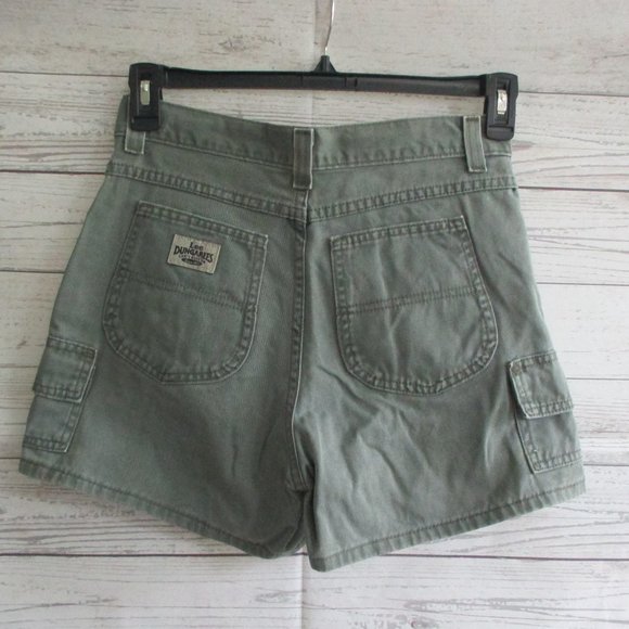 Lee Pants - Lee DUNGREES olive green denim cargo shorts - sz 5 - Excellent Condition!